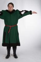  Photos Medieval Aristocrat in green dress 1 